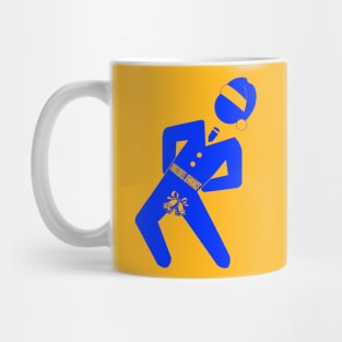 Jinglebell Jennings Blue Mug